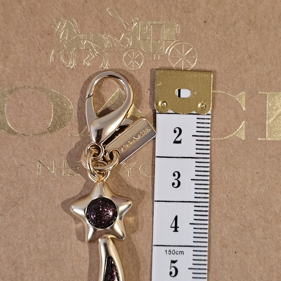 Coach Purple Star charm - Picture 3 of 6
